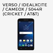 Verso / IdealXCITE / CAMEOX / 5044R (Cricket / AT&T)