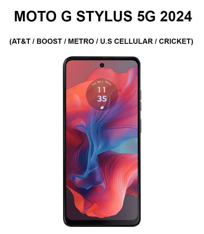 Moto G STYLUS 2024 (5G) (AT&T / BOOST / METRO / U.S CELLULAR / CRICKET)